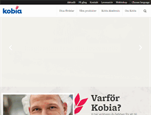 Tablet Screenshot of kobia.se